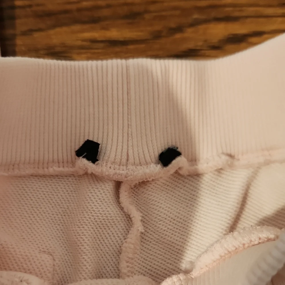 Balmain Kids Baby Pink Joggers with Black Logo - Picture 6 of 7